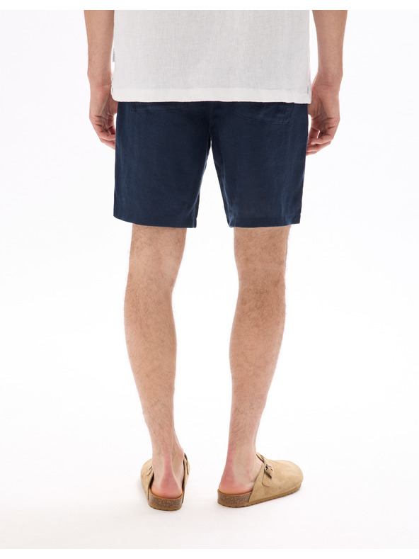 Celio Ľanové krátke nohavice Saint Tropez