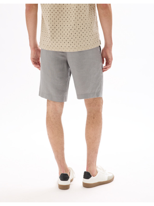 Celio Ľanové krátke nohavice Dolinusbm