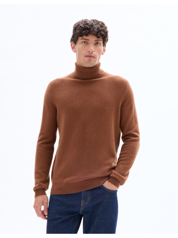 Celio Kašmírový sveter s rolákom Jehigh