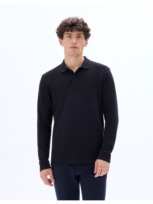 Celio Polo tričko Meoneml s dlhým rukávom