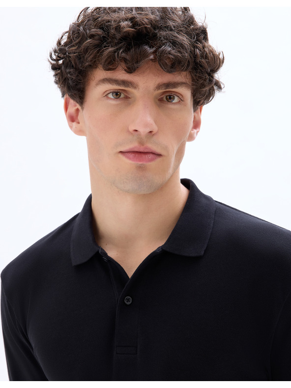 Celio Polo tričko Meoneml s dlhým rukávom