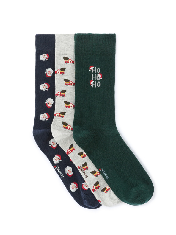 Celio Vianočné balenie ponožiek Santa Claus