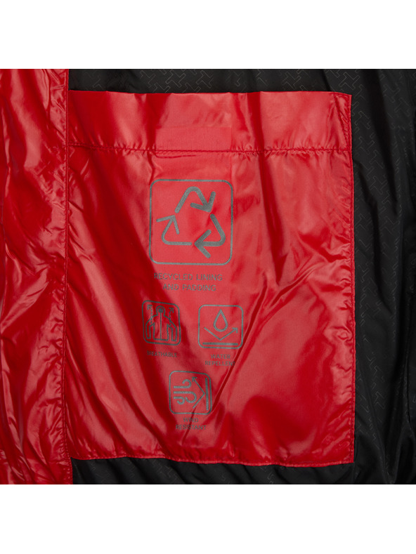 Geox Červená dámska prešívaná bunda Geox Backsie