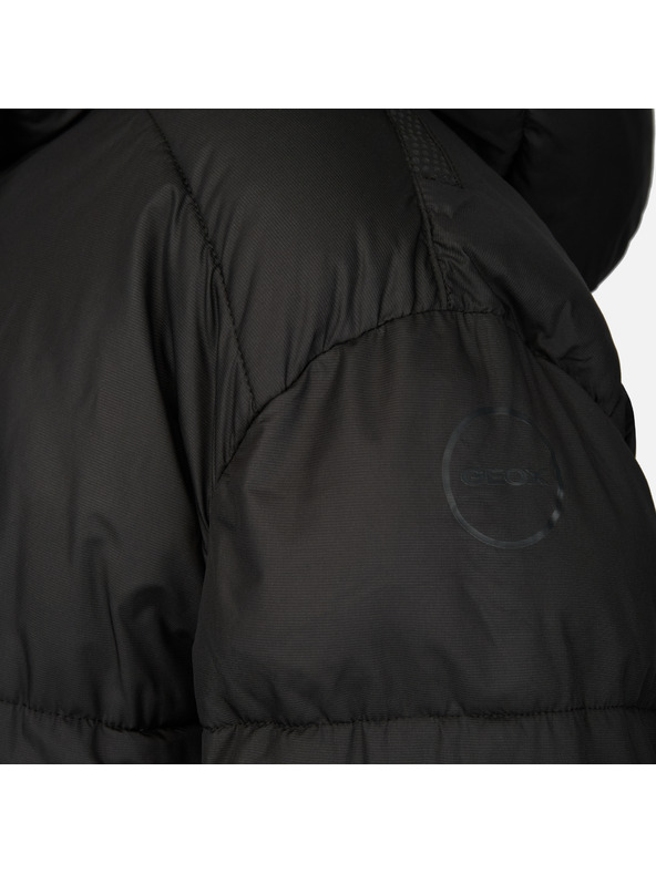 Geox Čierna dámska bunda Geox Spherica