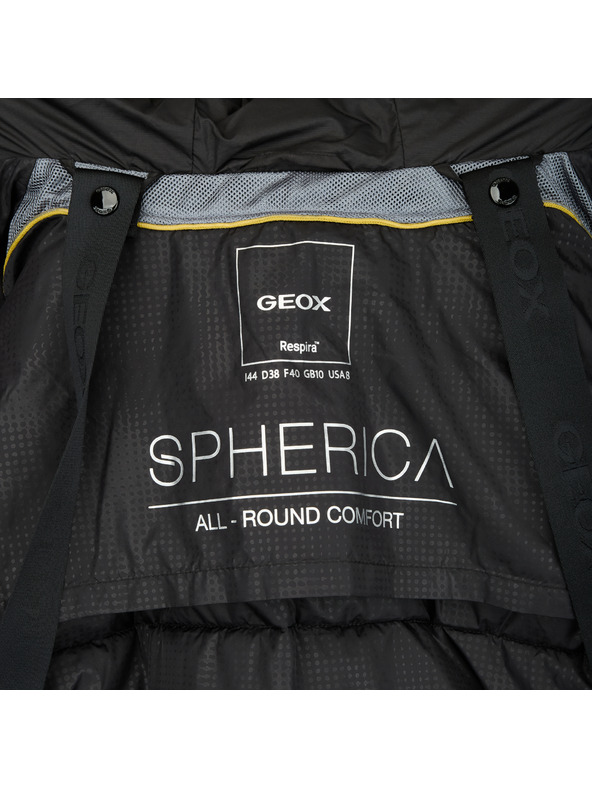 Geox Čierna dámska bunda Geox Spherica