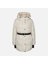 Geox Krémová dámska páperová bunda Geox Spherica