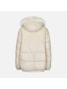 Geox Krémová dámska prešívaná bunda Geox Backsie