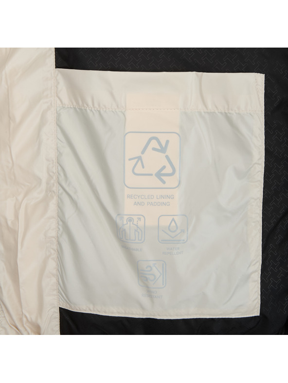 Geox Krémová dámska prešívaná bunda Geox Backsie