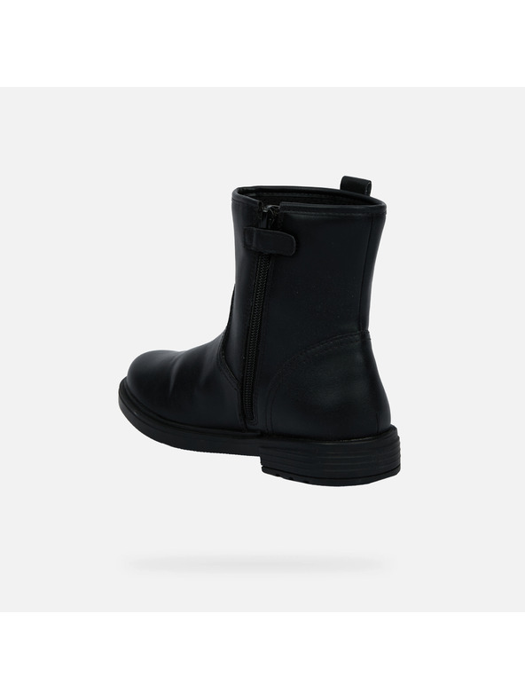 Geox Čierna dievčenská členková obuv Geox Eclair Girl