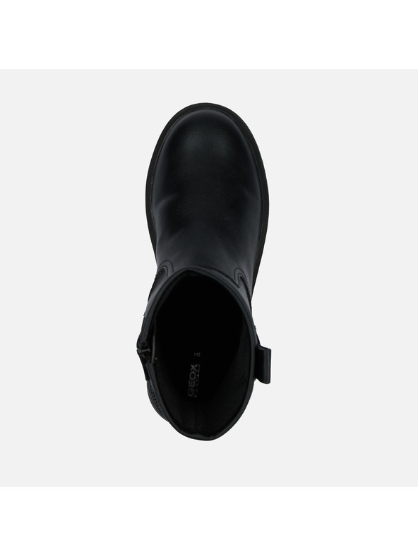 Geox Čierna dievčenská členková obuv Geox Eclair Girl