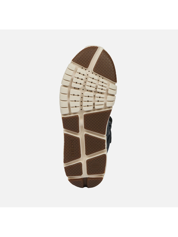 Geox Tmavomodré chlapčenské tenisky Geox Flexyper Boy B ABX