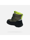 Geox Khaki chlapčenské topánky na prvé krôčky Geox Baltic Boy B ABX