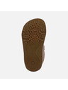 Geox Hnedé chlapčenské barefoot topánky na prvé krôčky Geox Steppieup Boy