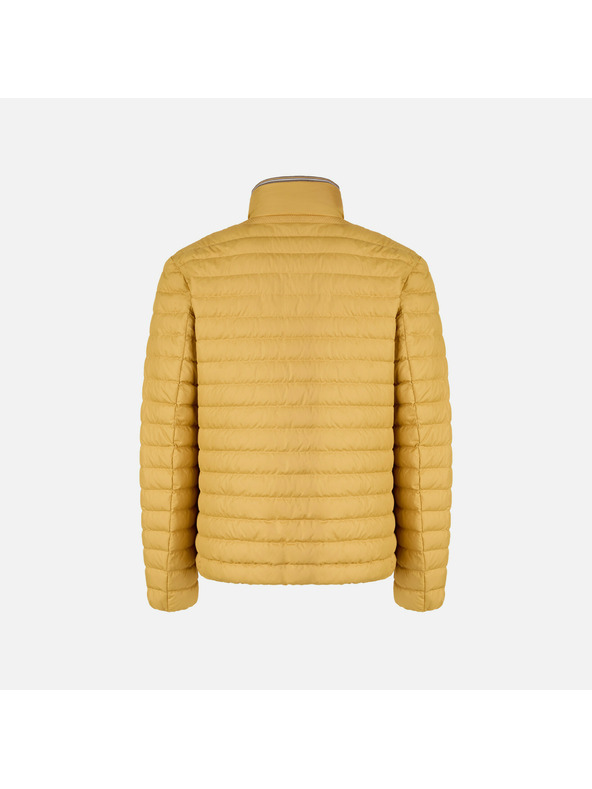 Geox Žlutá pánská péřová bunda Geox Warrens