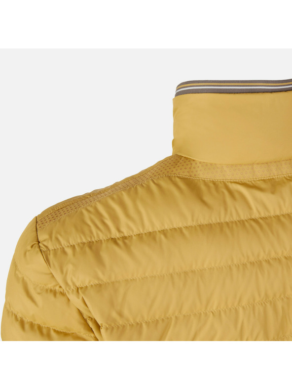 Geox Žlutá pánská péřová bunda Geox Warrens