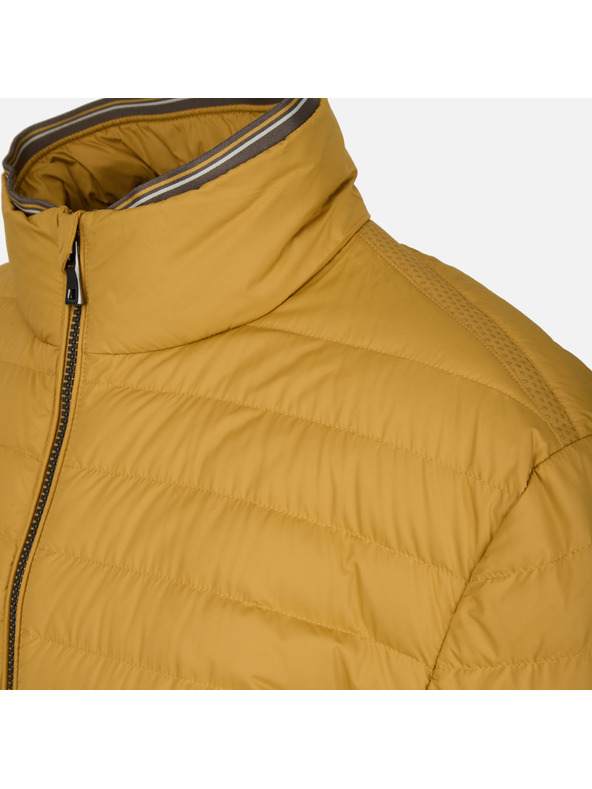 Geox Žlutá pánská péřová bunda Geox Warrens