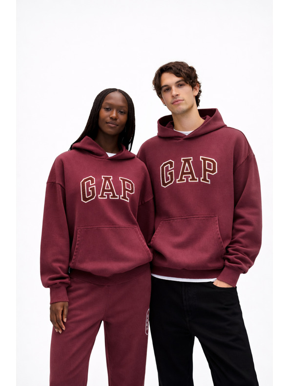 GAP Oversize mikina s logom Heavyweight Unisex GAP