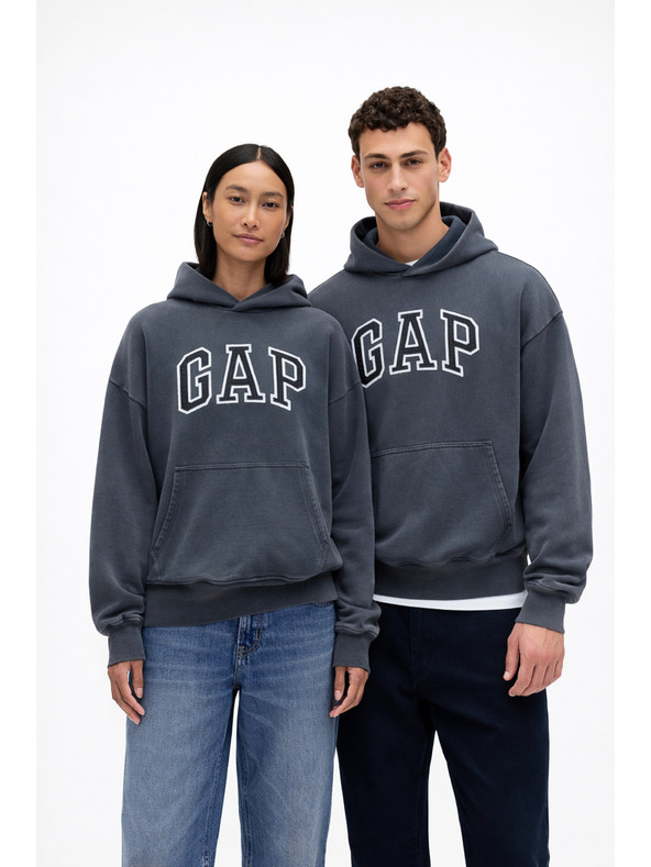 GAP Oversize mikina s logom Heavyweight Unisex GAP