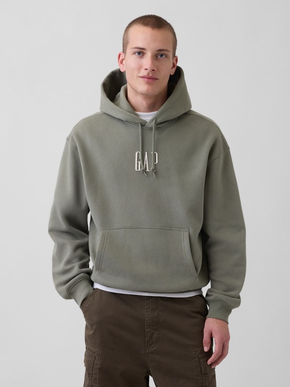 GAP Oversize mikina s logom VintageSoft GAP