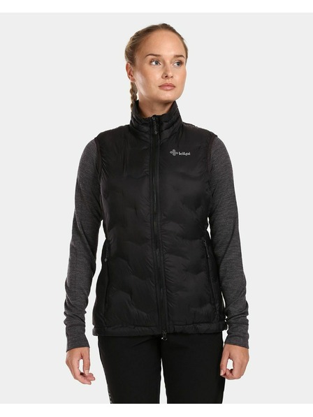 Kilpi Dámska zateplená vesta Kilpi NAI-W Čierna