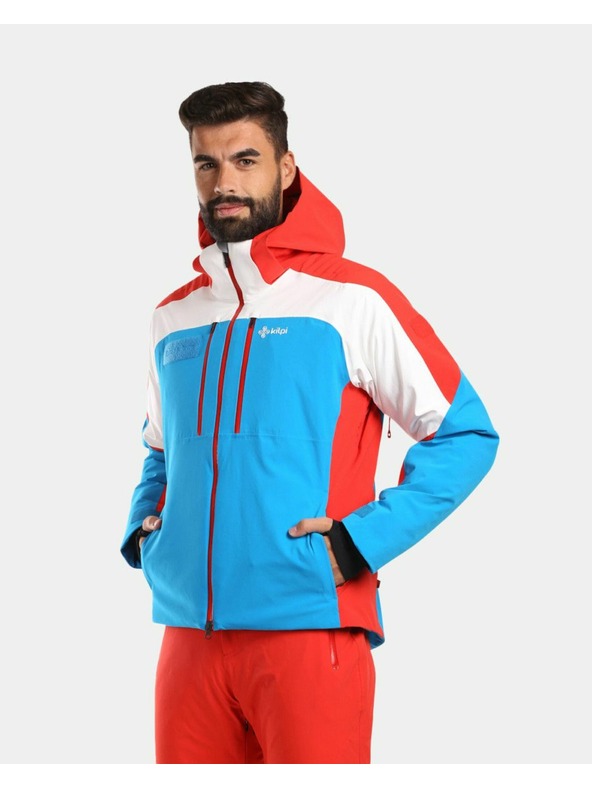 Kilpi Prémiová unisex lyžiarska bunda Kilpi DEXEN-U Modrá - červená