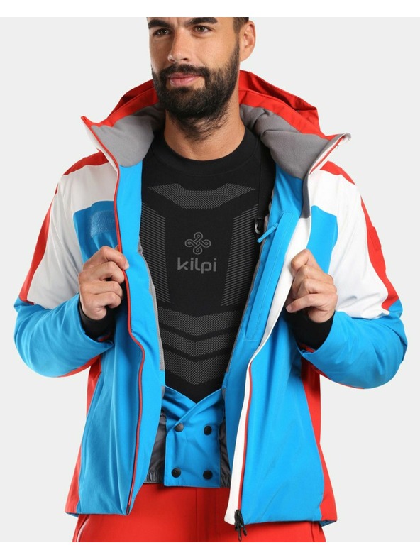 Kilpi Prémiová unisex lyžiarska bunda Kilpi DEXEN-U Modrá - červená