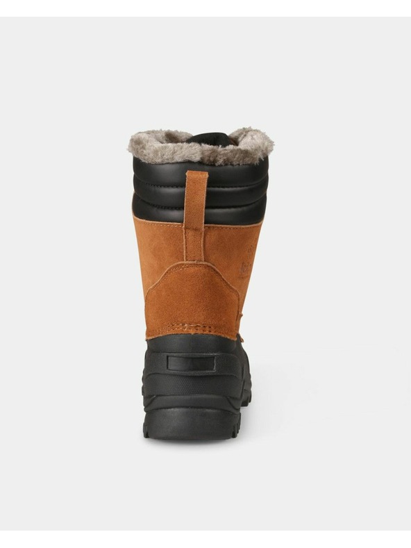 Kilpi Vysoké zateplené nepremokavé topánky Kilpi ANTARTIC HIGH WP-U Hnedá