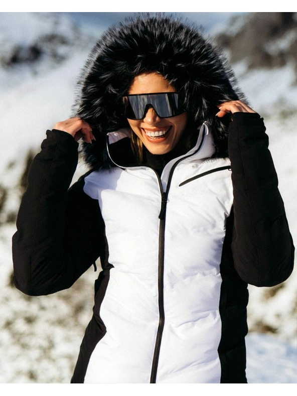 Kilpi Dámska lyžiarska bunda Kilpi SKIMMIA-W Biela