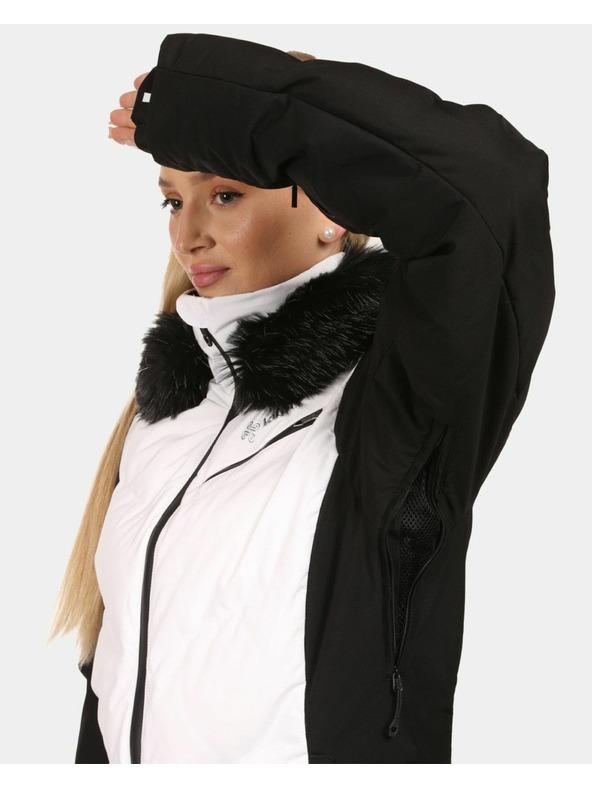 Kilpi Dámska lyžiarska bunda Kilpi SKIMMIA-W Biela