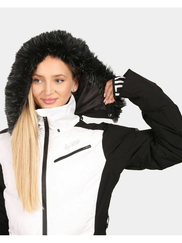 Kilpi Dámska lyžiarska bunda Kilpi SKIMMIA-W Biela