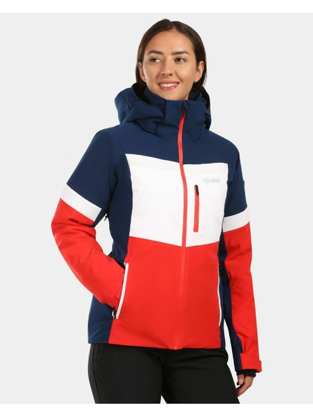 Kilpi Dámska lyžiarska bunda Kilpi VALERA-W Červená