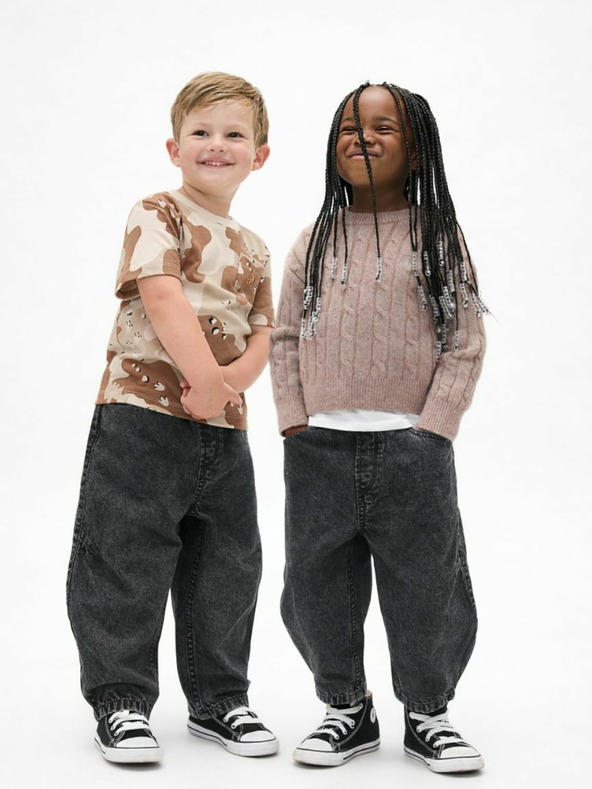 GAP Baby džínsy Barrel Unisex GAP