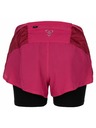 Kilpi Tmavoružové dámske športové šortky Kilpi BERGEN