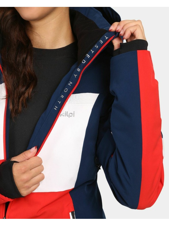 Kilpi Dámska lyžiarska bunda Kilpi VALERA-W Červená