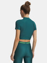 Under Armour Dámske tričko Under Armour HeatGear Crop Mock SS