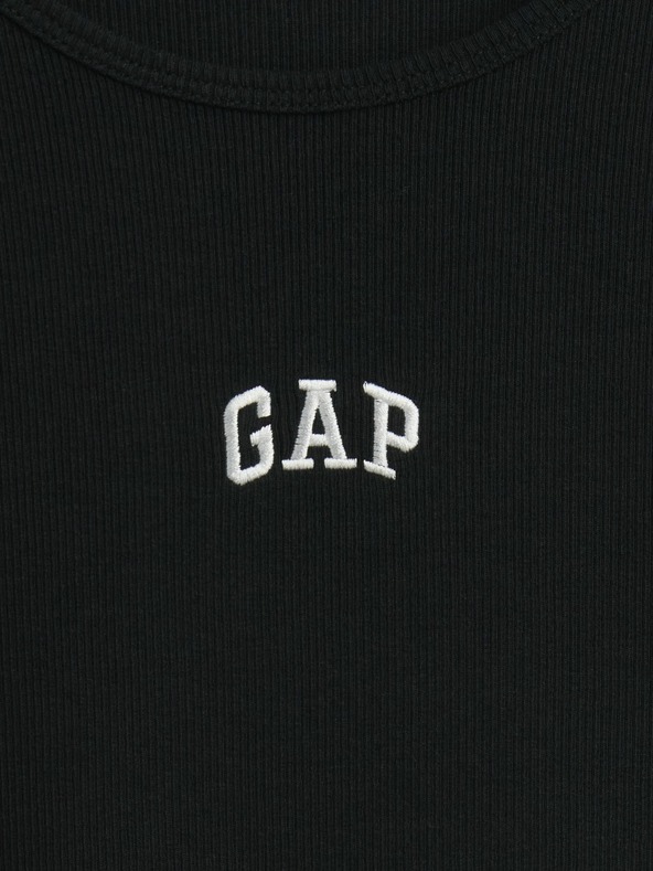 GAP Rebrované tričko s logom GAP