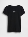 GAP Rebrované tričko s logom GAP