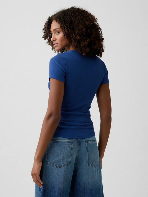 GAP Rebrované tričko s logom GAP