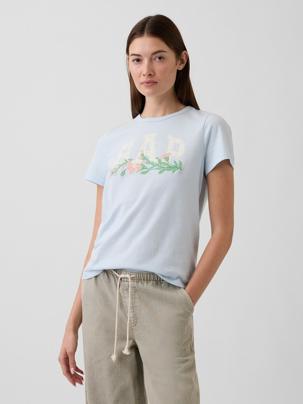 GAP Tričko GAP logo v-ss camo arch