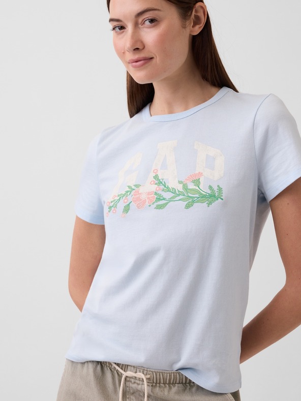 GAP Tričko GAP logo v-ss camo arch