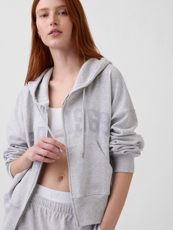 GAP Oversize mikina s logom 1969 GAP