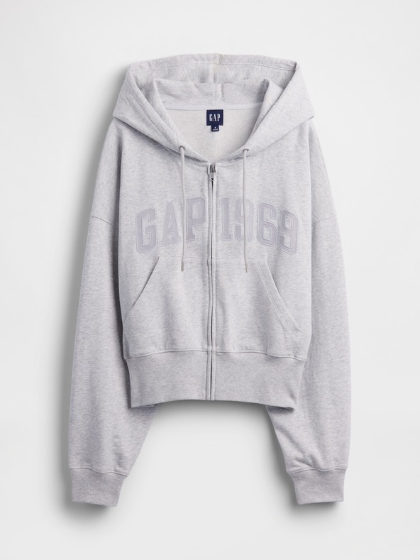 GAP Oversize mikina s logom 1969 GAP