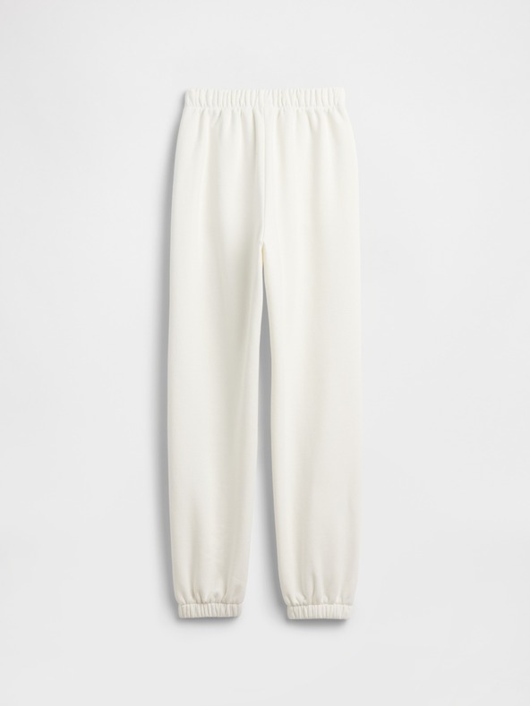 GAP Detské tepláky fleece logo army GAP