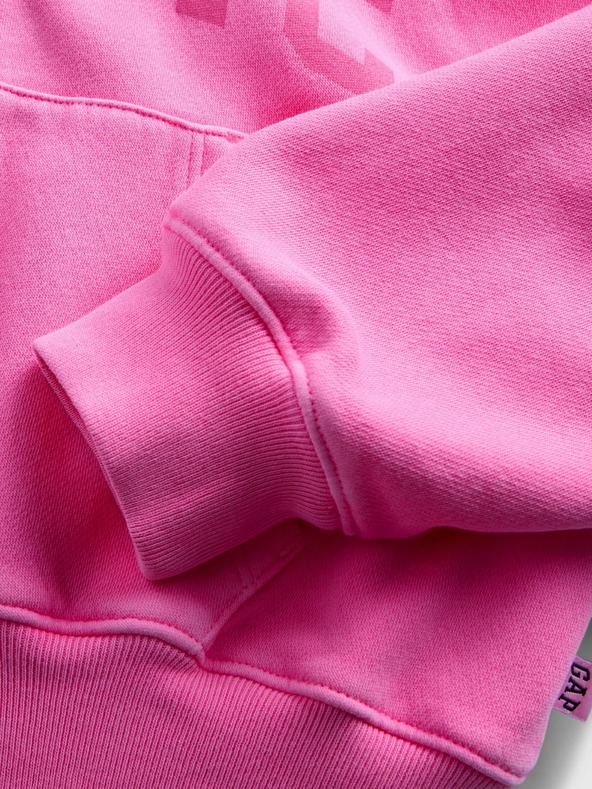 GAP Detská oversize mikina s logom VintageSoft GAP