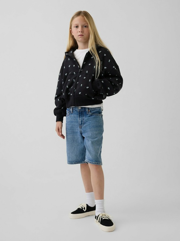 GAP Detská oversize mikina s logom VintageSoft GAP