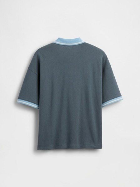 GAP Detské oversize polo tričko s logom GAP