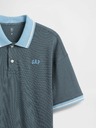 GAP Detské oversize polo tričko s logom GAP