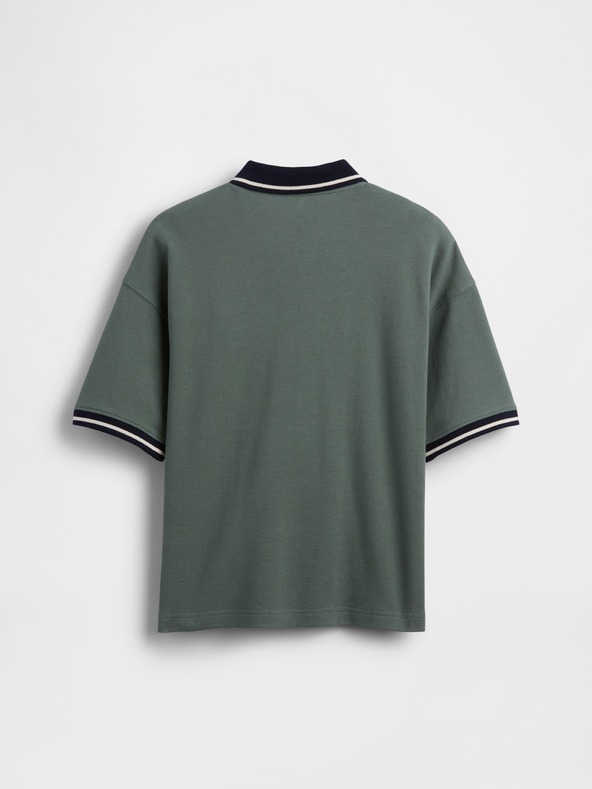 GAP Detské oversize polo tričko s logom GAP