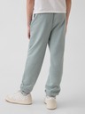 GAP Detské tepláky fleece logo army GAP
