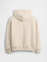 GAP Detská mikina s logom a fleece GAP